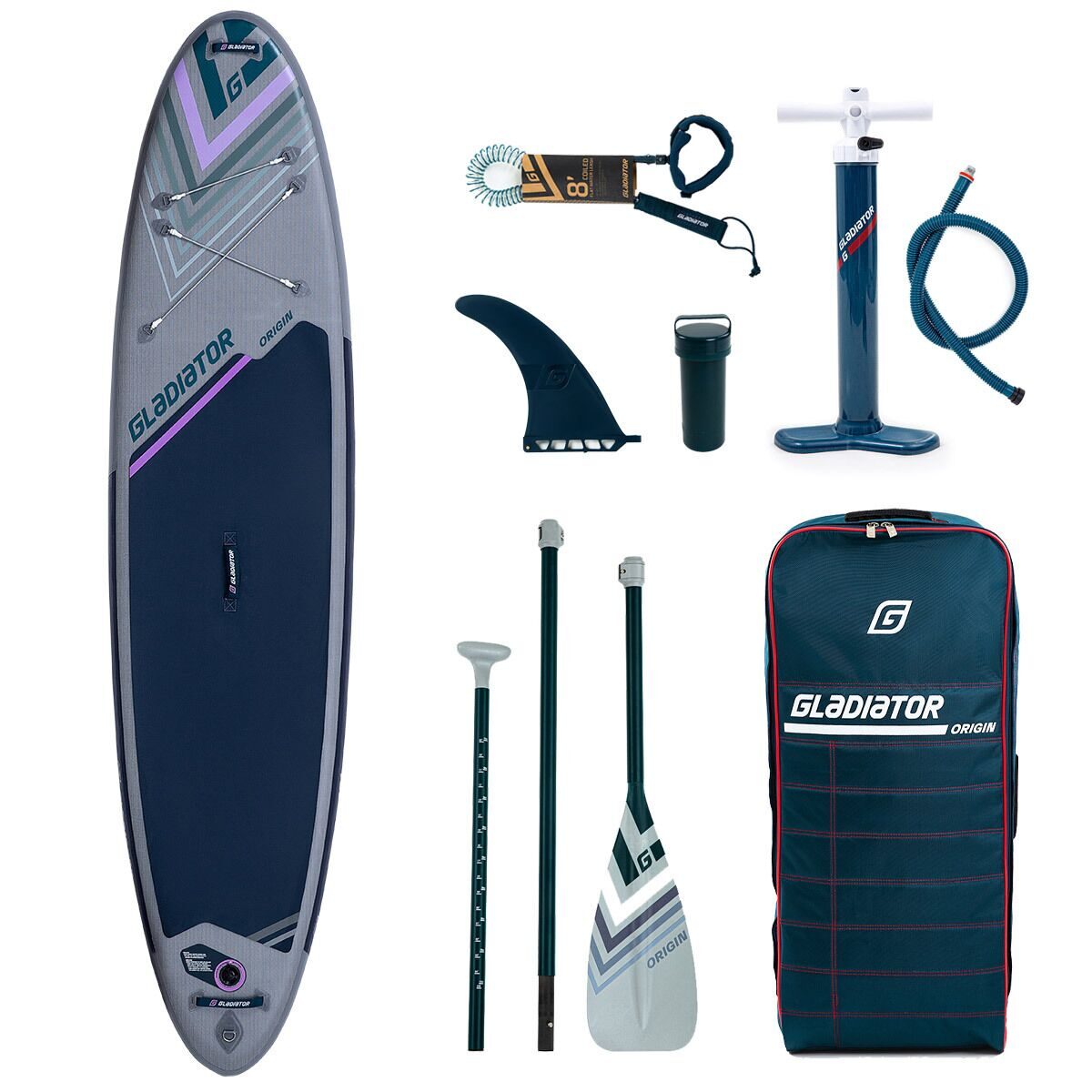 SUP Gladiator Origin 10.4 All Round сапборд с веслом