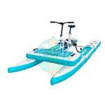 Водный велосипед Spatium Water Bike-X 10.4 blue с подушкой